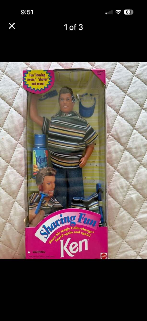 Ken Barbie  Doll Lot of 4